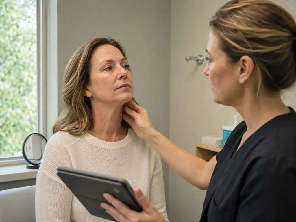 Anti-Aging-Chirurgie Gesichtsbeurteilung