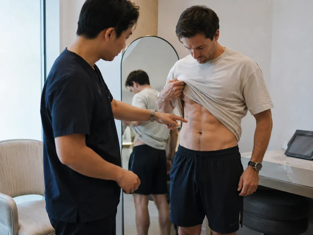 doğal six pack ameliyatı