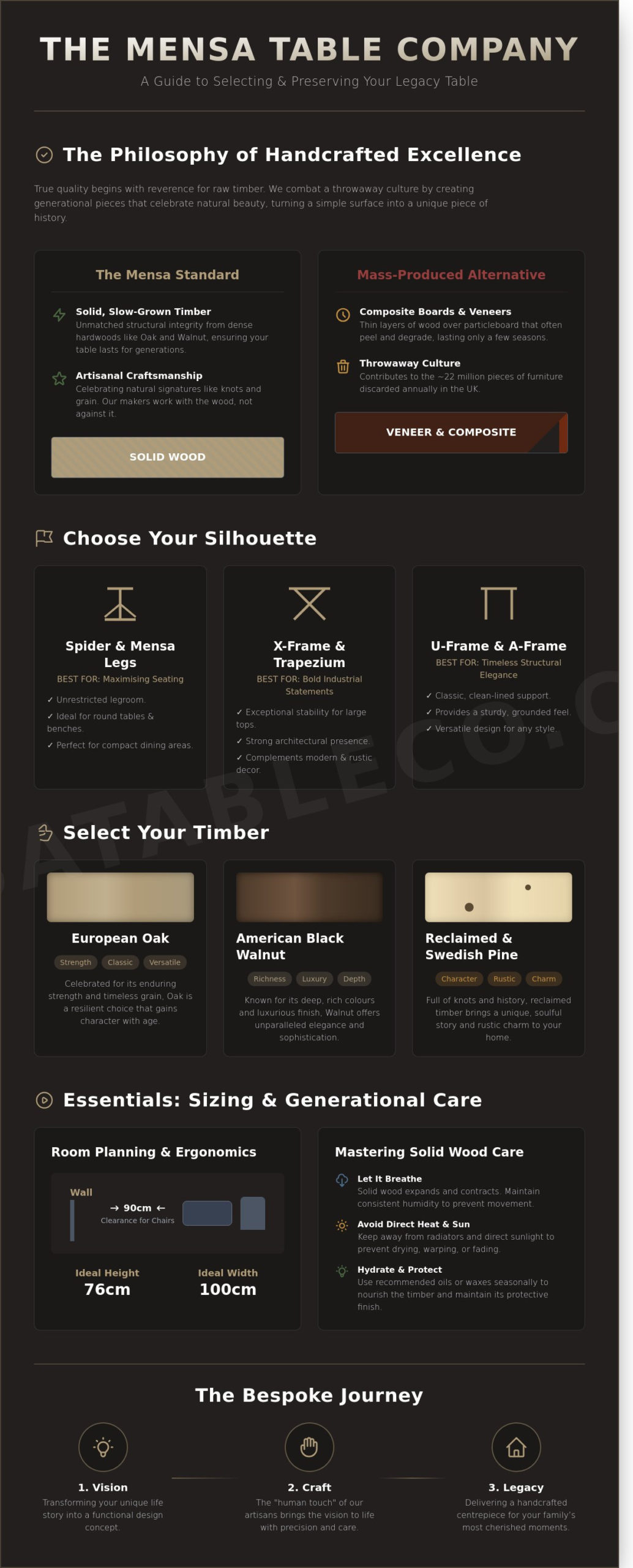 Best Practices for The Mensa Table Company: A Guide to Handcrafted Excellence