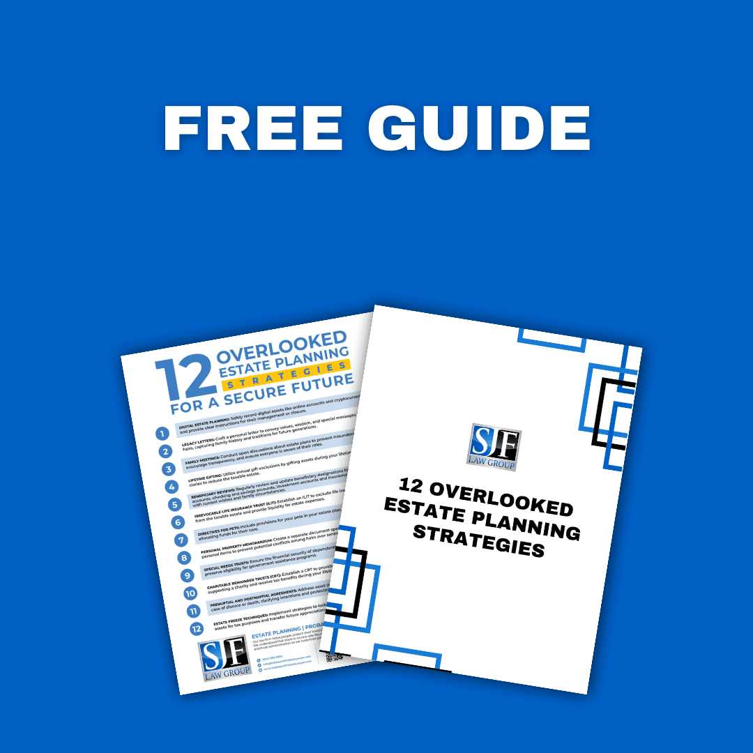 12 Overlooked Estate Planning Strategies Cover Page