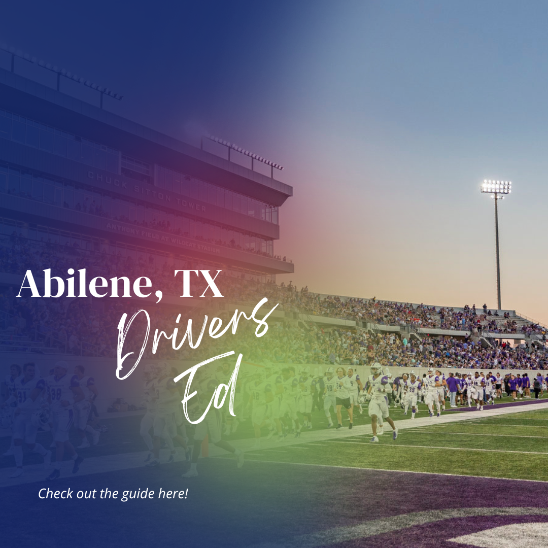 Abilene, Texas Drivers Ed Guide - Online Courses - TDLR Approved - Aceable, DriversEd.com, IDriveSafely