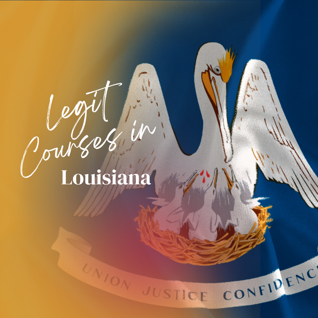 Louisiana State Approved Online Course Providers - Legit Courses in LA