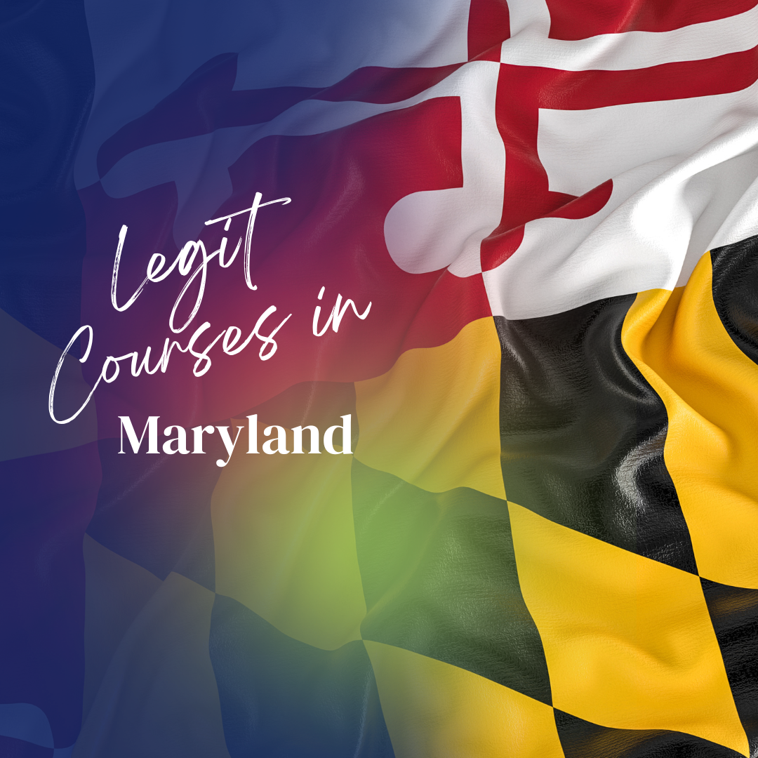 Maryland State Approved Online Course Providers - Legit Course