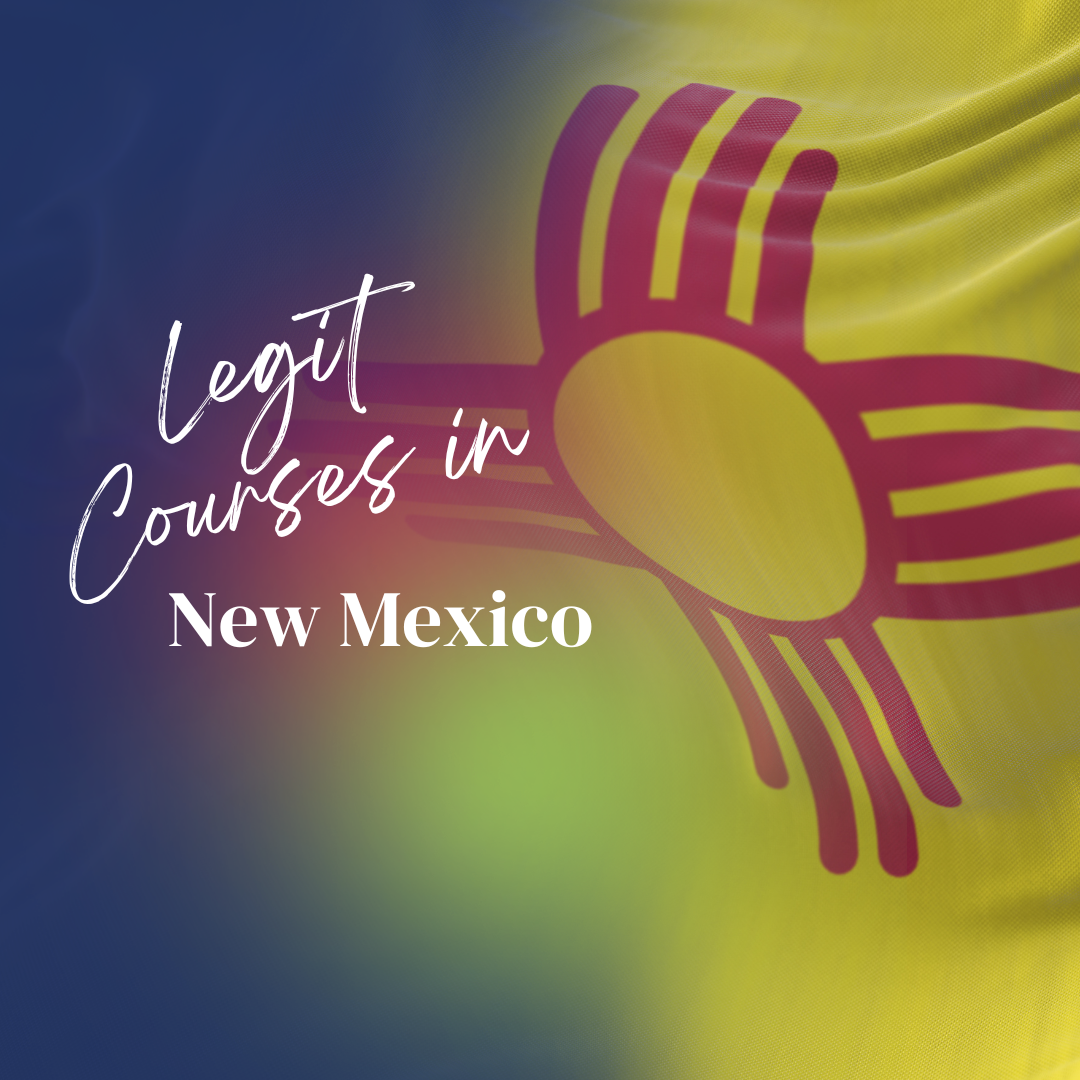 New Mexico State Approved Online Course Provers - Legit Courses in NM