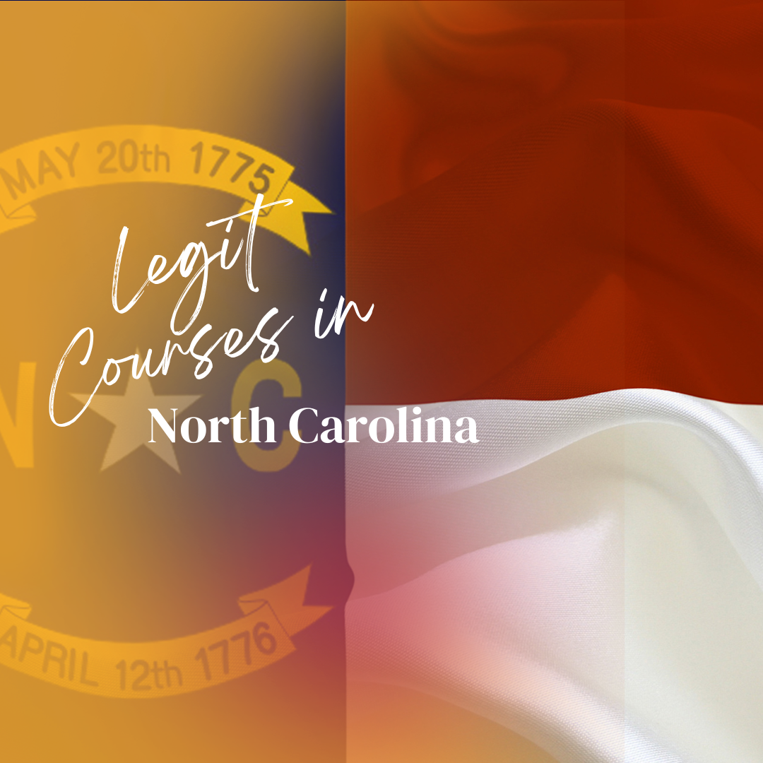 North Carolina State Approved Online Course Providers - Legit Courses in NC