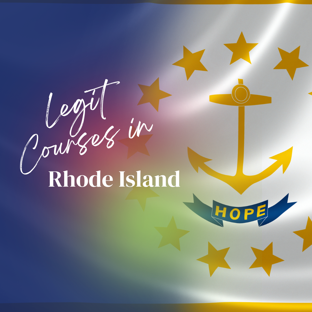 Rhode Island Approved Online Course Providers - Legit Courses in RI