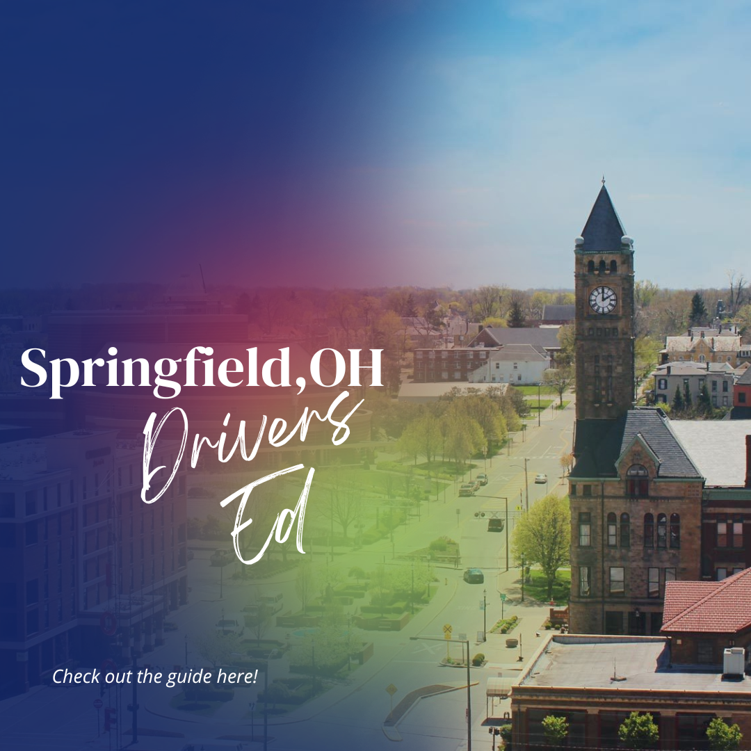 Springfield, Ohio Drivers Ed Guide - Aceable and DriversEd.com - BMV State Approved Online Drivers Education Course