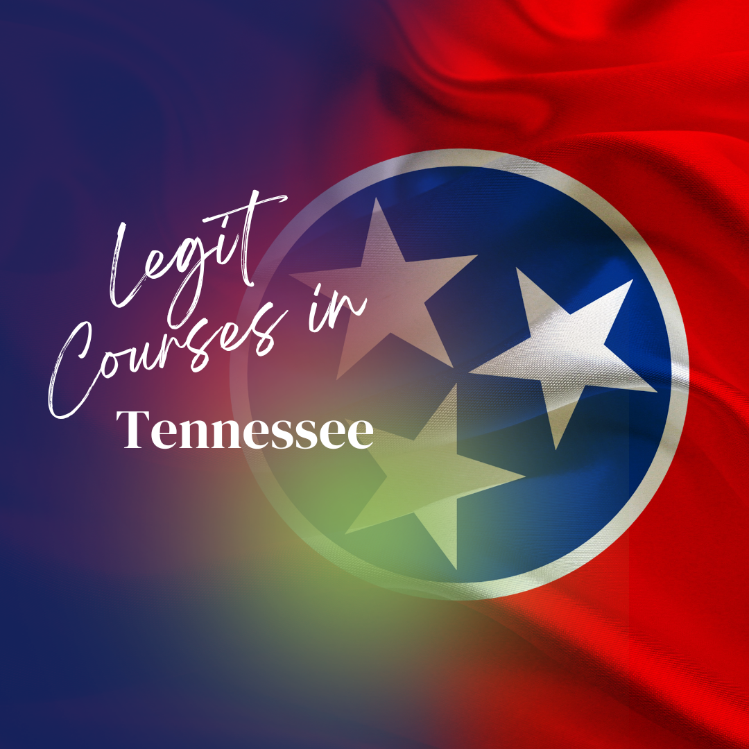 Tennessee Approved Online Course Providers - Legit Courses in TN