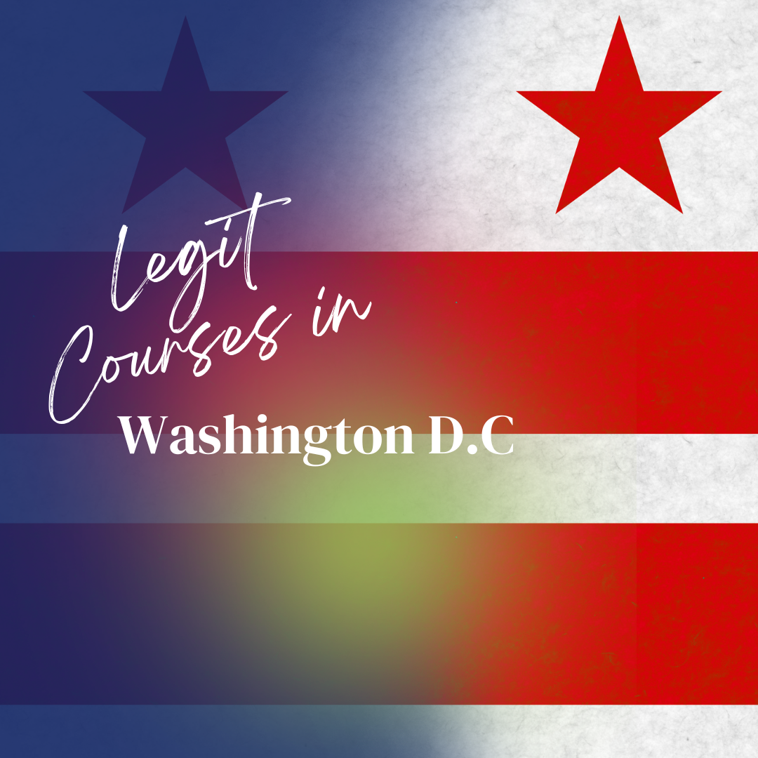 Washington D.C. State Approved Online Course Providers - Legit Courses in DC