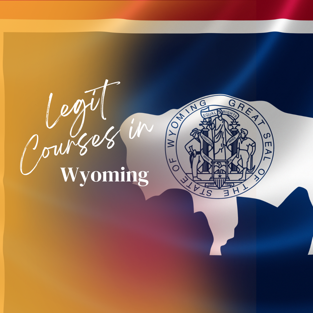 Wyoming State Approved Online Course Providers - Legit Courses in WY