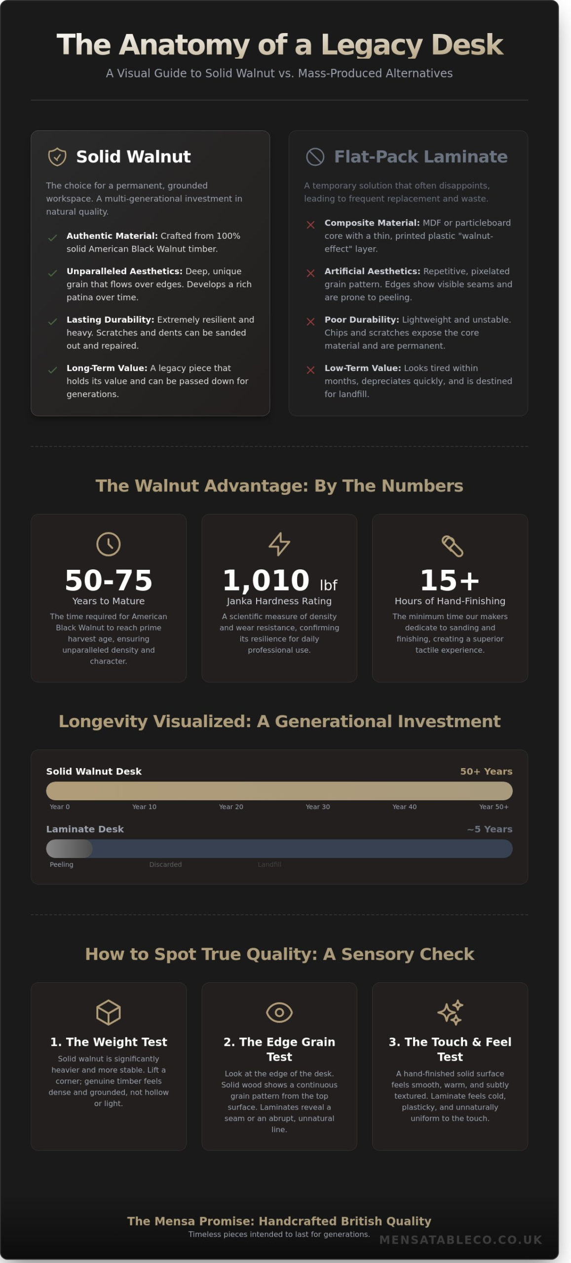 The Ultimate Guide to Choosing a Handcrafted Walnut Desk for Your Home