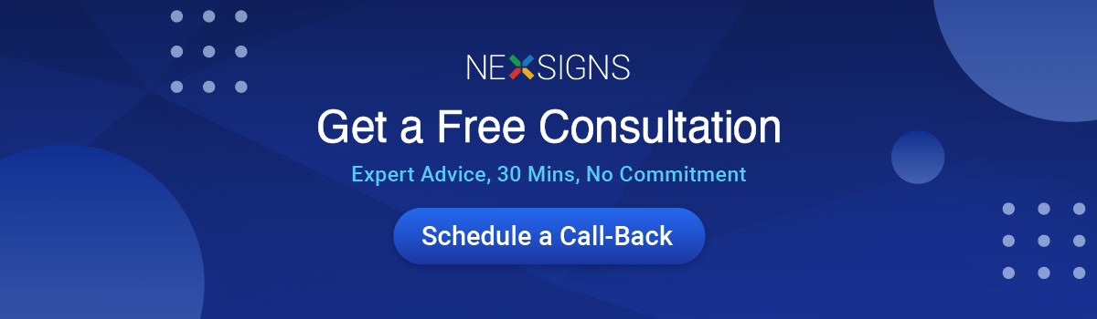Book a free 30-minute digital signage consultation with Kuusoft