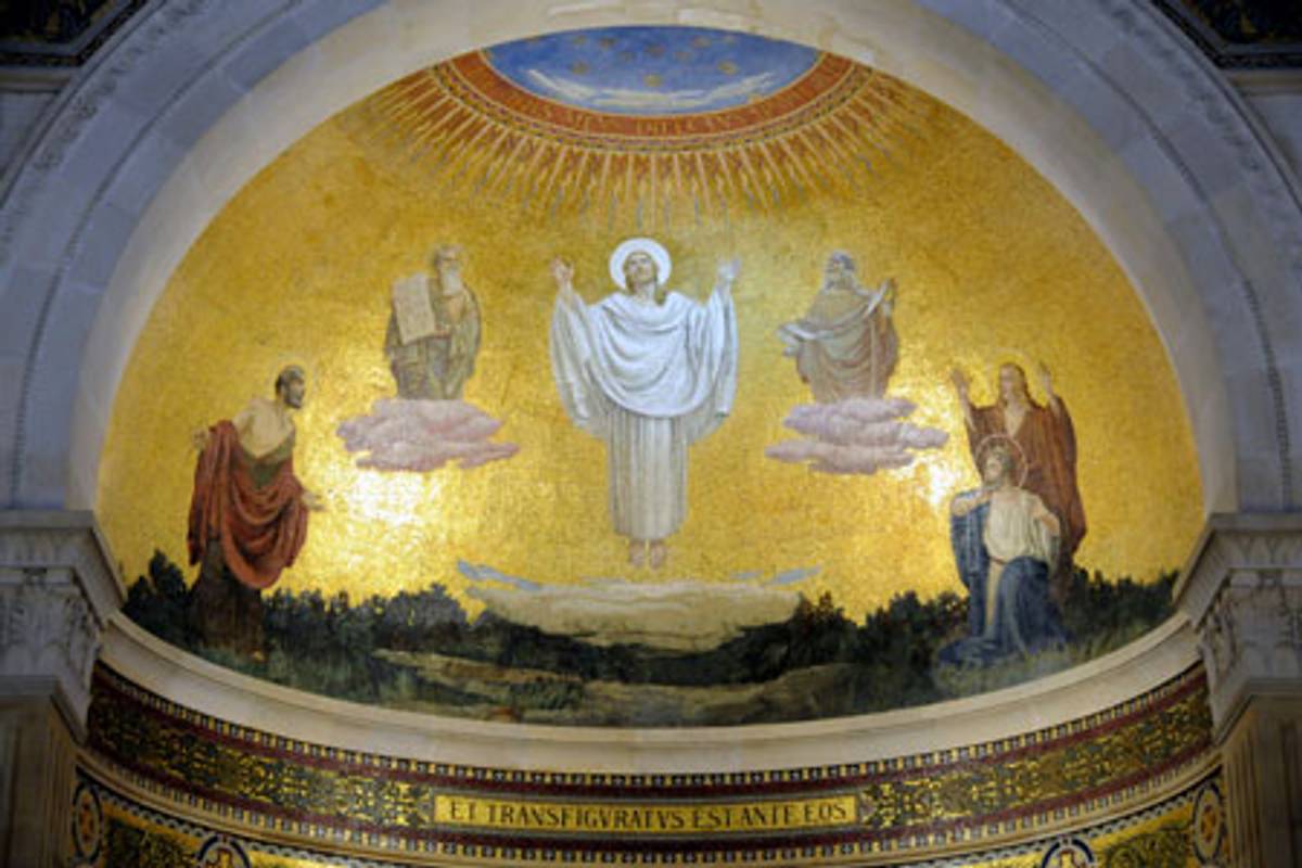 transfiguraci&oacute;n del se&ntilde;or bas&iacute;lica monte tabor