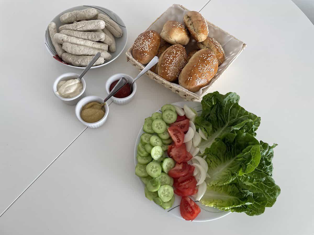 Make it yourself Polish hot dog spread.