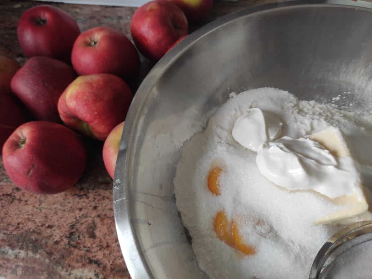 Knead the ingredients