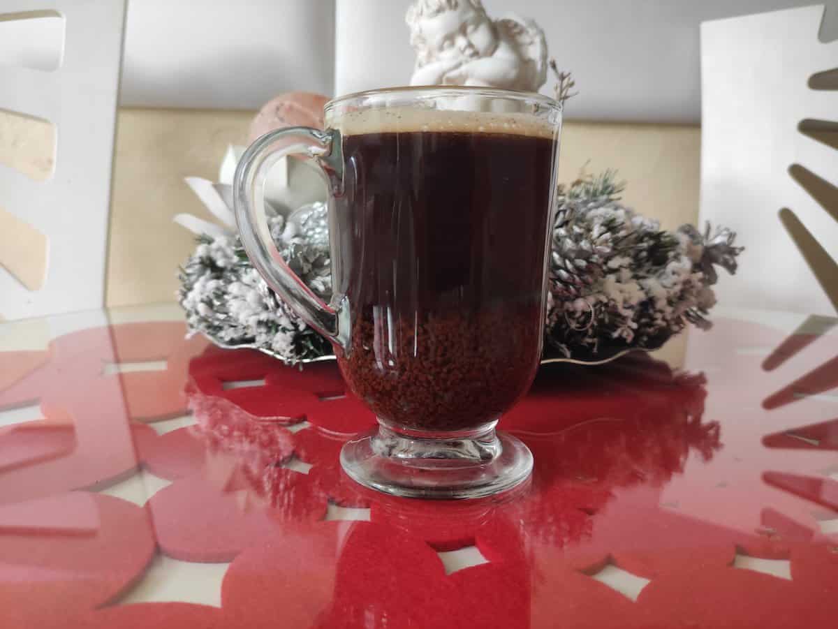 Add in a cup of strong tea.