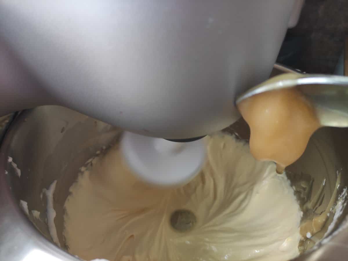 Add honey and plum butter