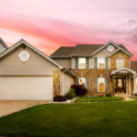 Single-family home available for purchase during the home buying process