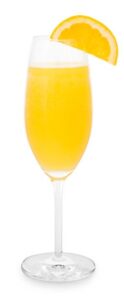 Mimosa-Sorbet-–-A-Brunch-Inspired-Frozen-Bubbly-Dessert-Image-2 a mimosa with a slice of orange and white backlground-Frosted-Fusions Mimosa-Sorbet-–-A-Brunch-Inspired-Frozen-Bubbly-Dessert-Image-2 a mimosa with a slice of orange and white backlground-Frosted-Fusions