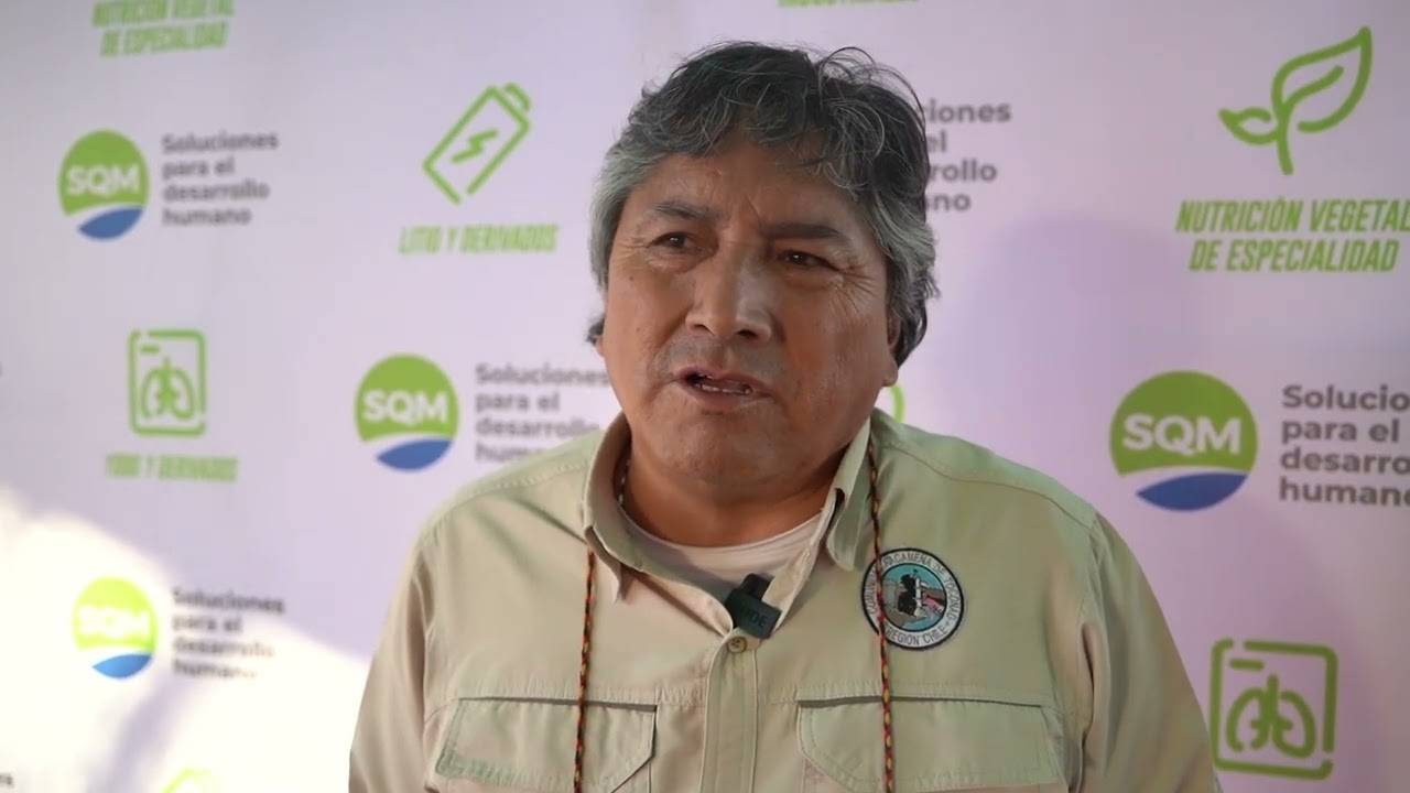 Yermin Basquez, Presidente de la Comunidad Atacameña de Tocona