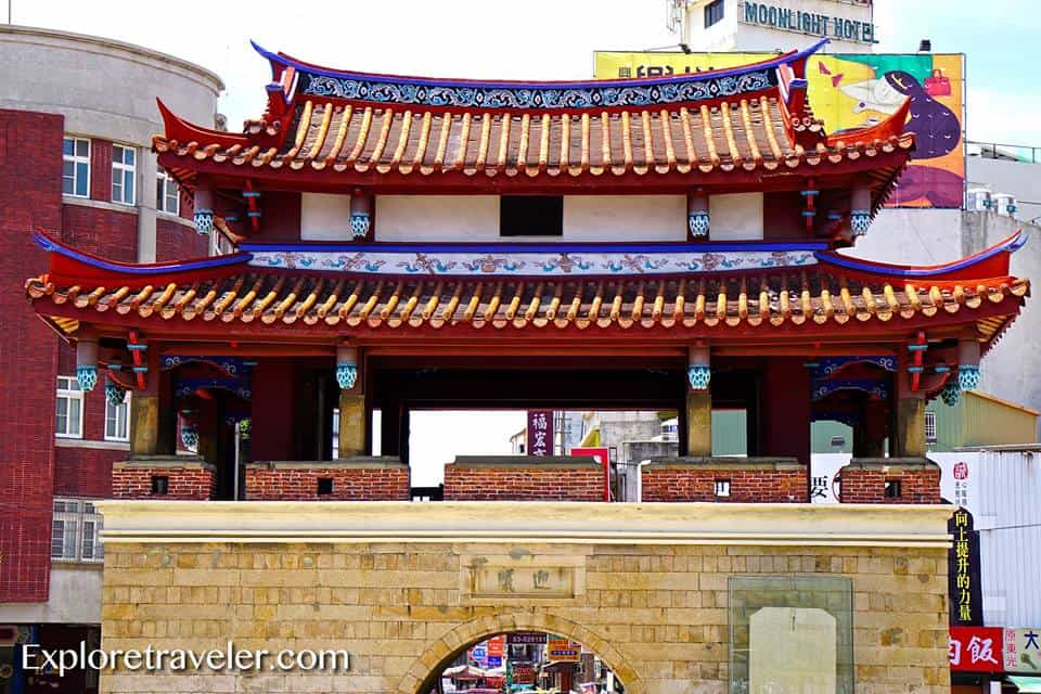 La ville de Hsinchu et la porte orientale voyage à Taiwan