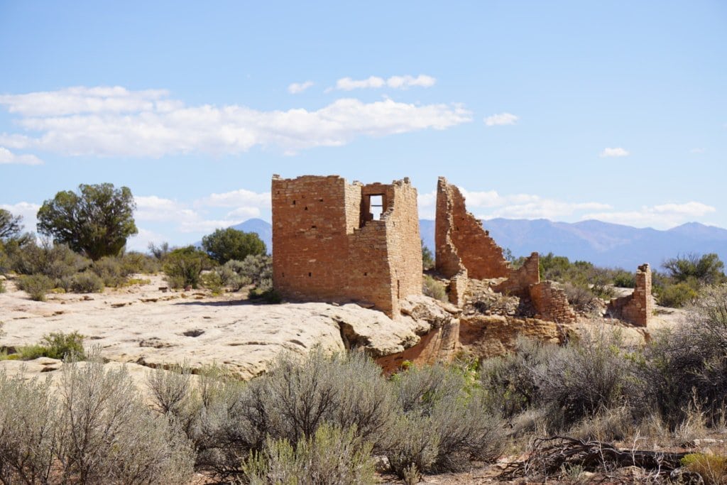 Square Tower - Hovenweep National Monument Canyons of the ancients national monuments.