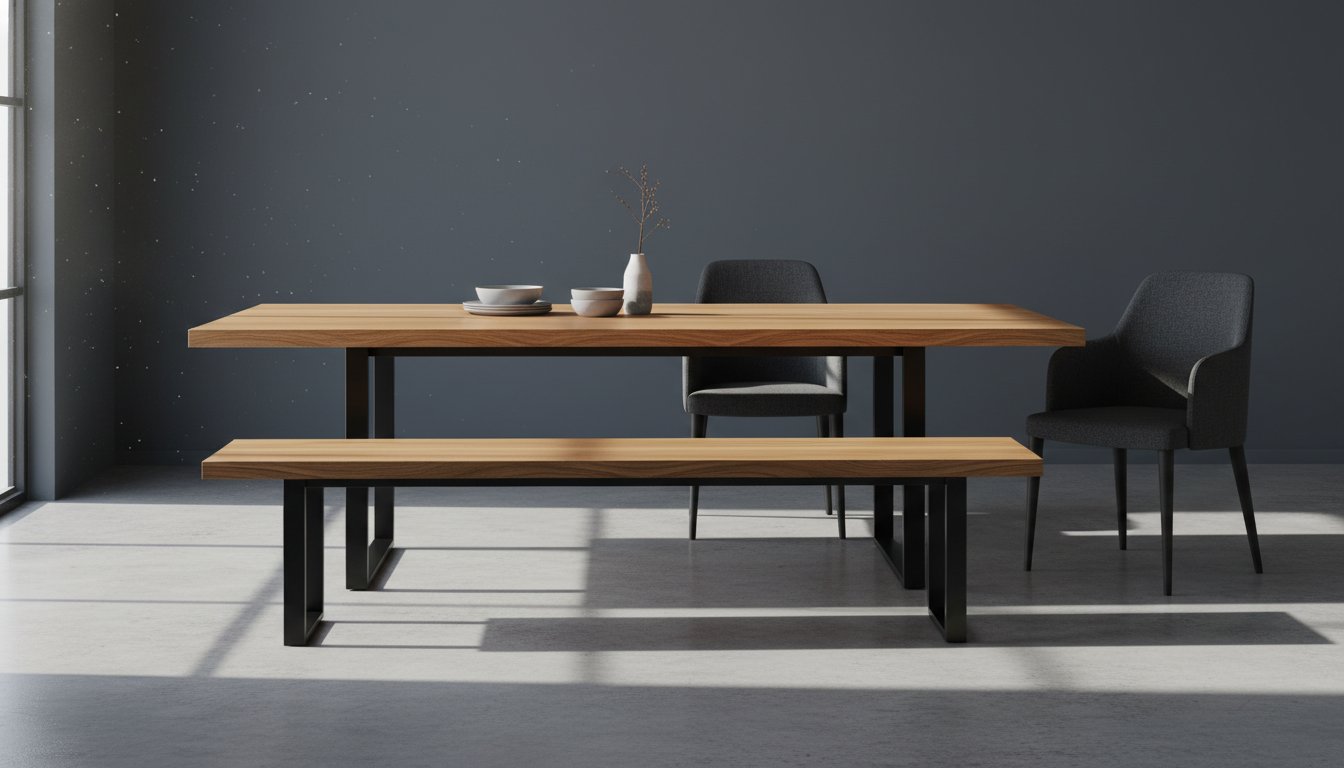 The Ultimate Dining Table for a Bench and Chair Mix: A Versatile Seating Guide