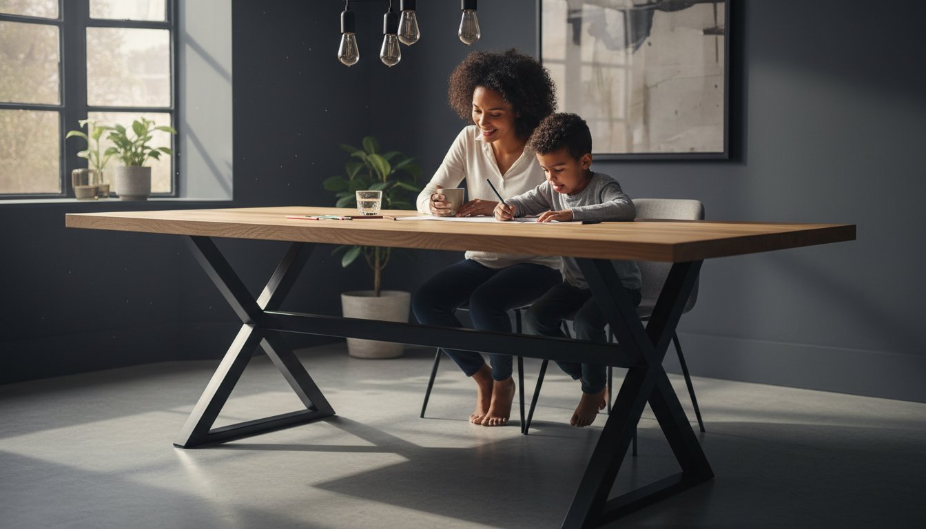 Low Maintenance Wood Dining Tables: A Guide to Durable, Family-Friendly Timber