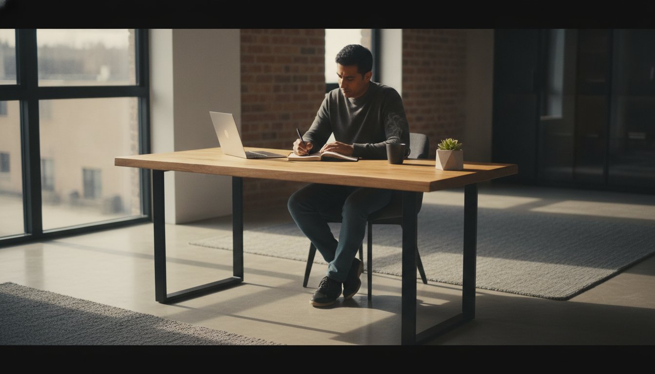 A Desk That Inspires Productivity: Why Handcrafted Quality Outperforms the Tech-Heavy Office