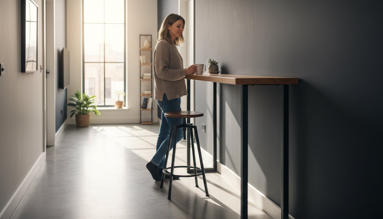 The Narrow Breakfast Bar for Hallways: A Guide to Slimline Utility