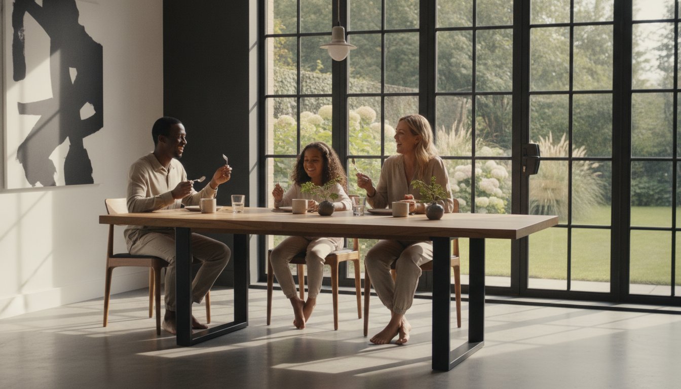 The Ultimate Guide to X-Frame Dining Tables for 6: Style, Size & Craftsmanship