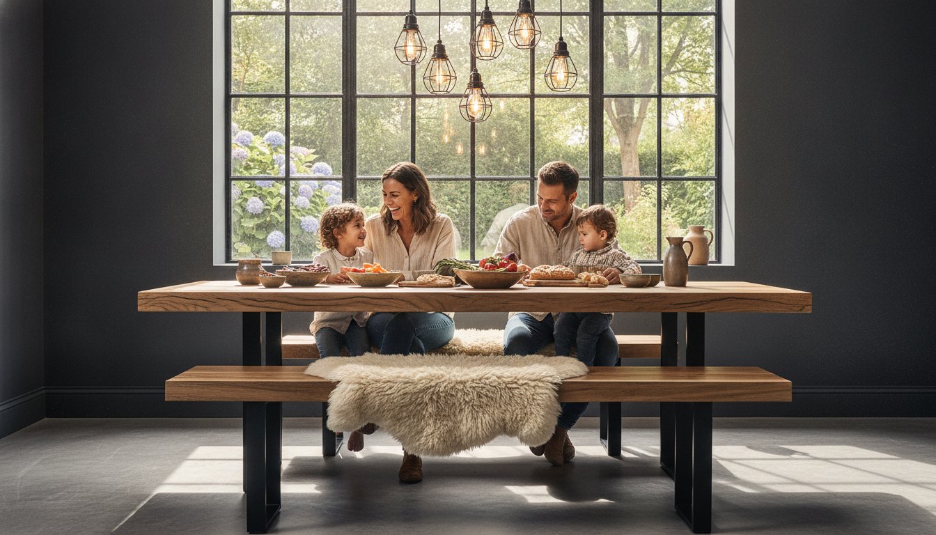 How to Style a Dining Table with a Bench: The Artisanal Guide to Communal Dining