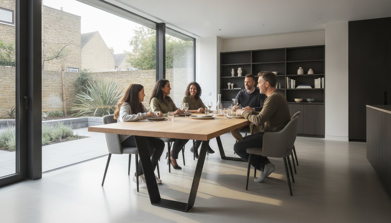 V-Frame Dining Tables: The Architectural Choice for Modern British Homes