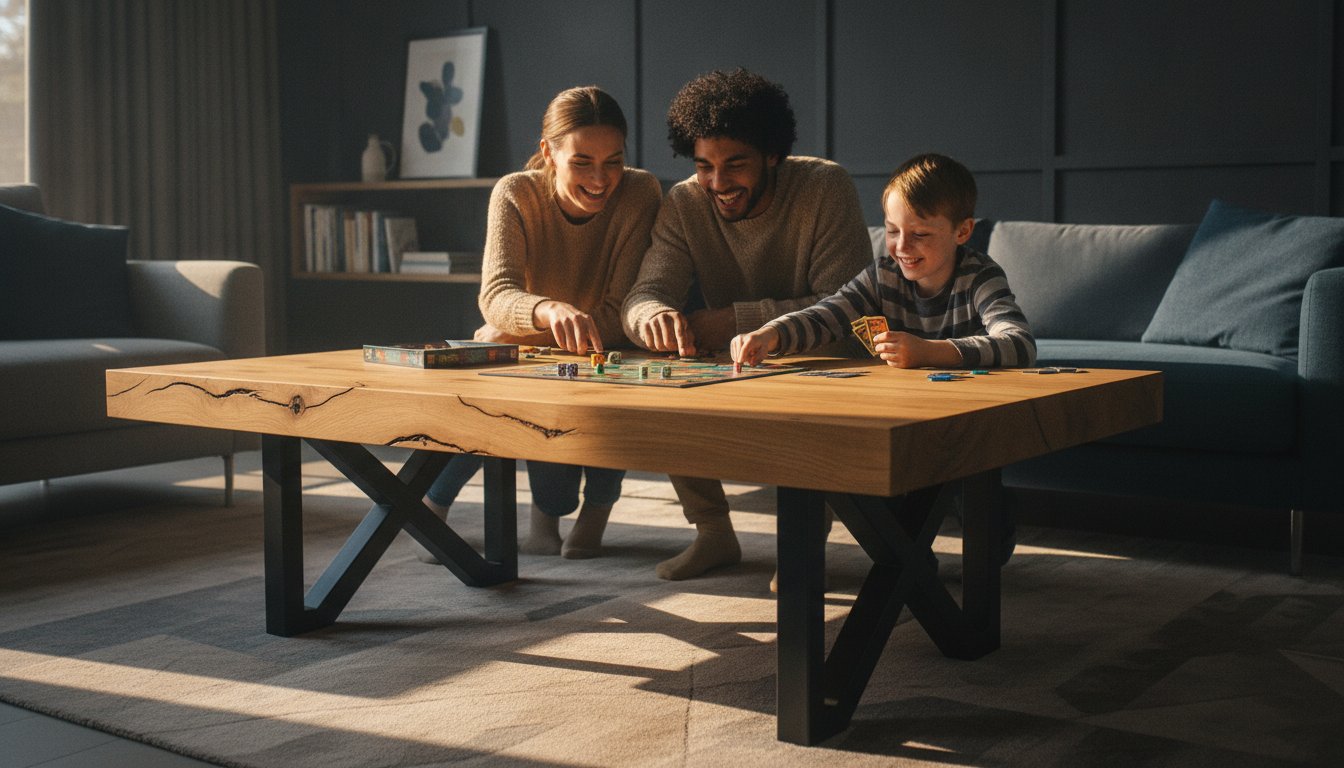Handcrafted Bespoke Oak Coffee Tables: A Generational Living Room Centrepiece