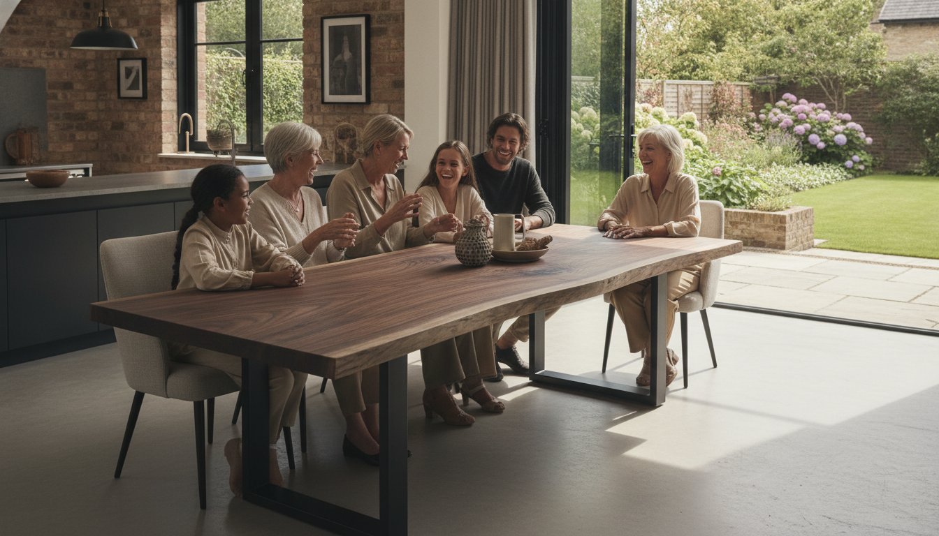 Dark Wood Dining Tables: UK Style & Craftsmanship Guide