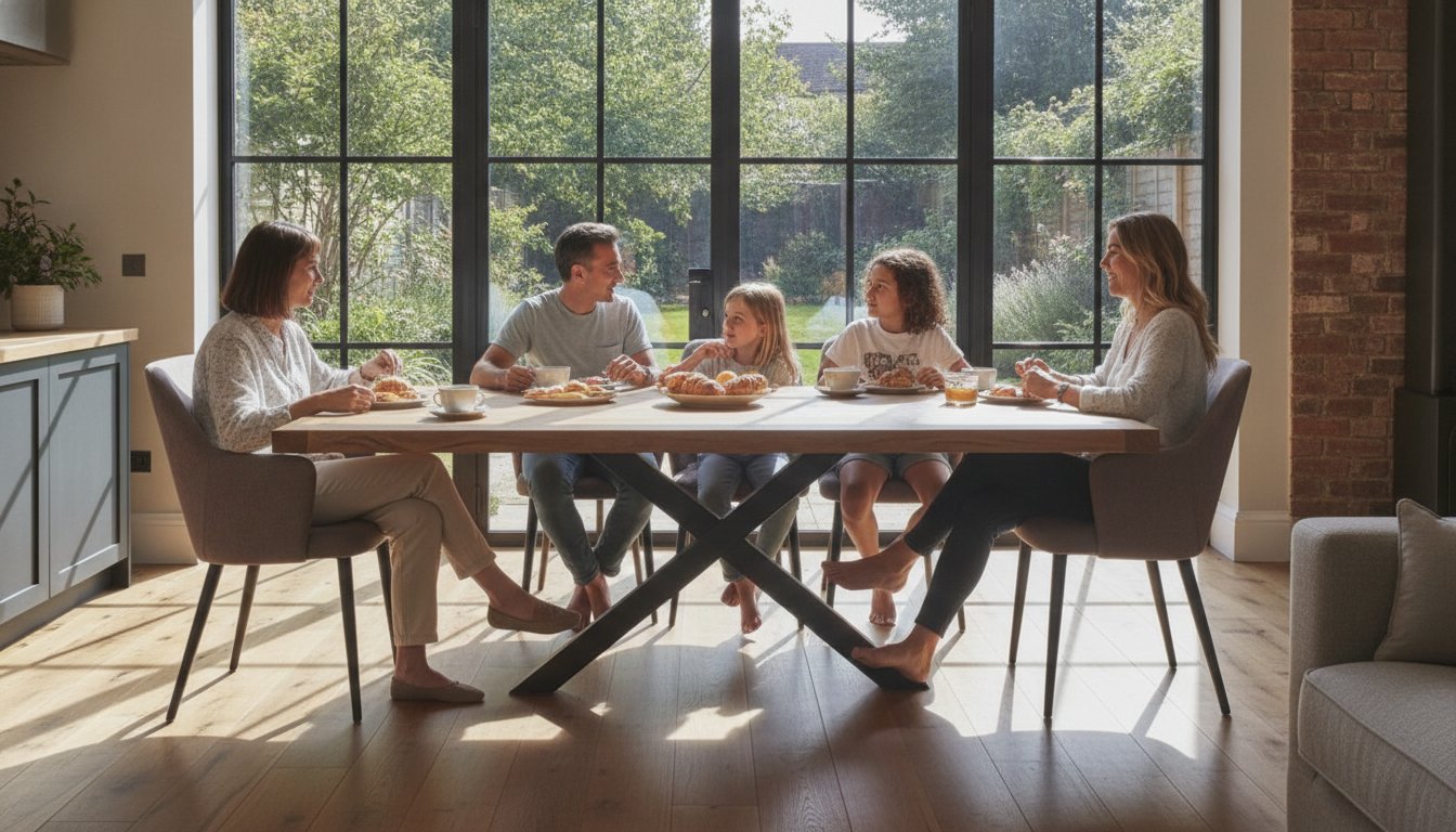 Spider Leg Dining Tables: Industrial Elegance for UK Homes