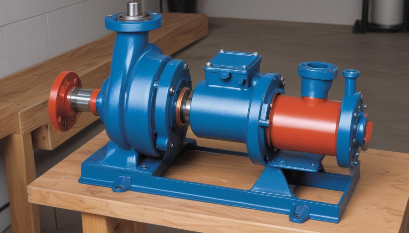 how to install a centrifugal pump