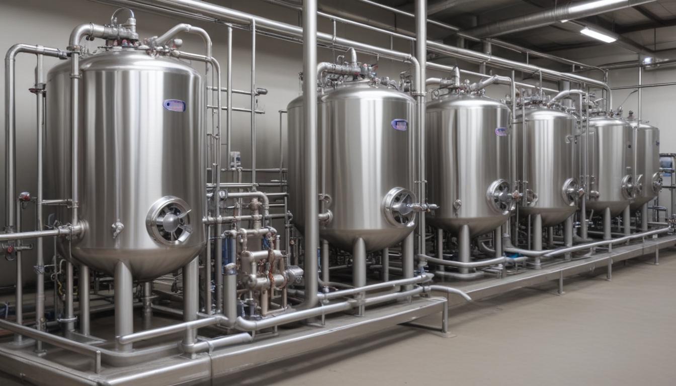 pumps used in the food pasteurization process