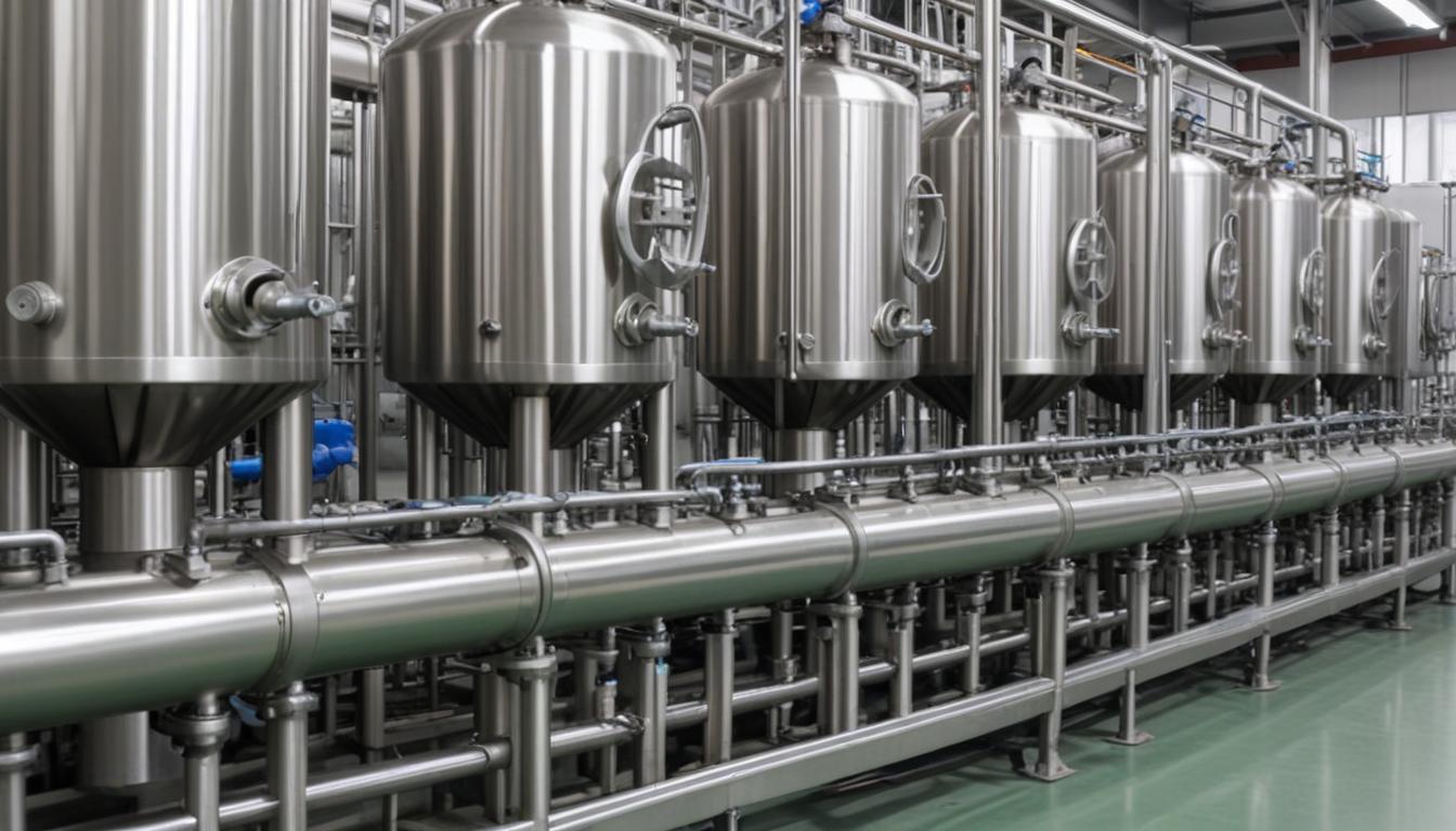 pumps used in the beverage bottling industry