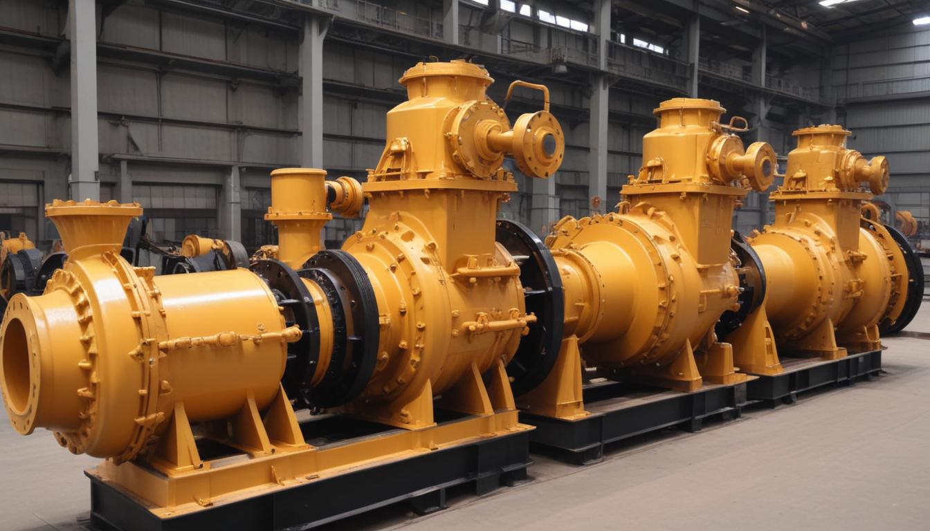 pumps used in the mining sector