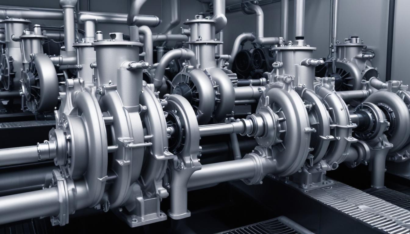pumps used in the automotive cooling system