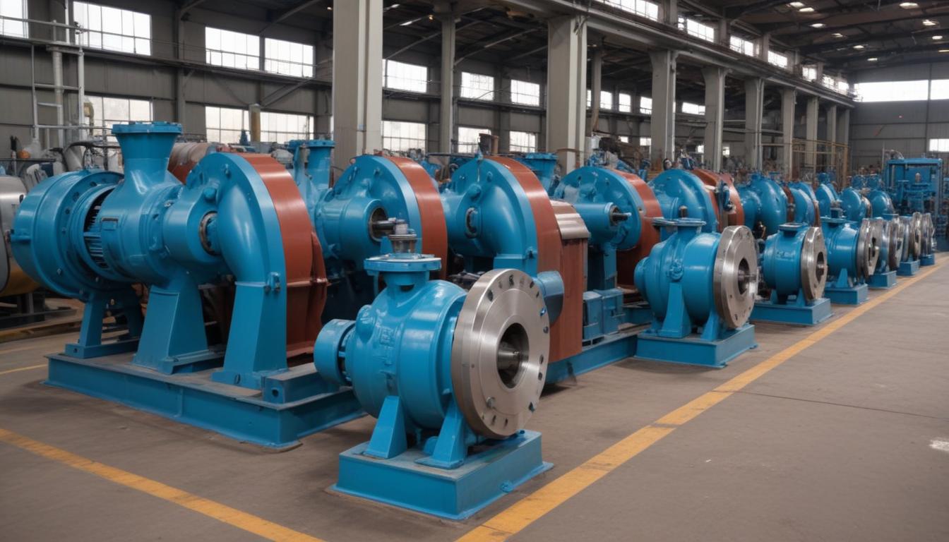 pumps used in the paper manufacturing