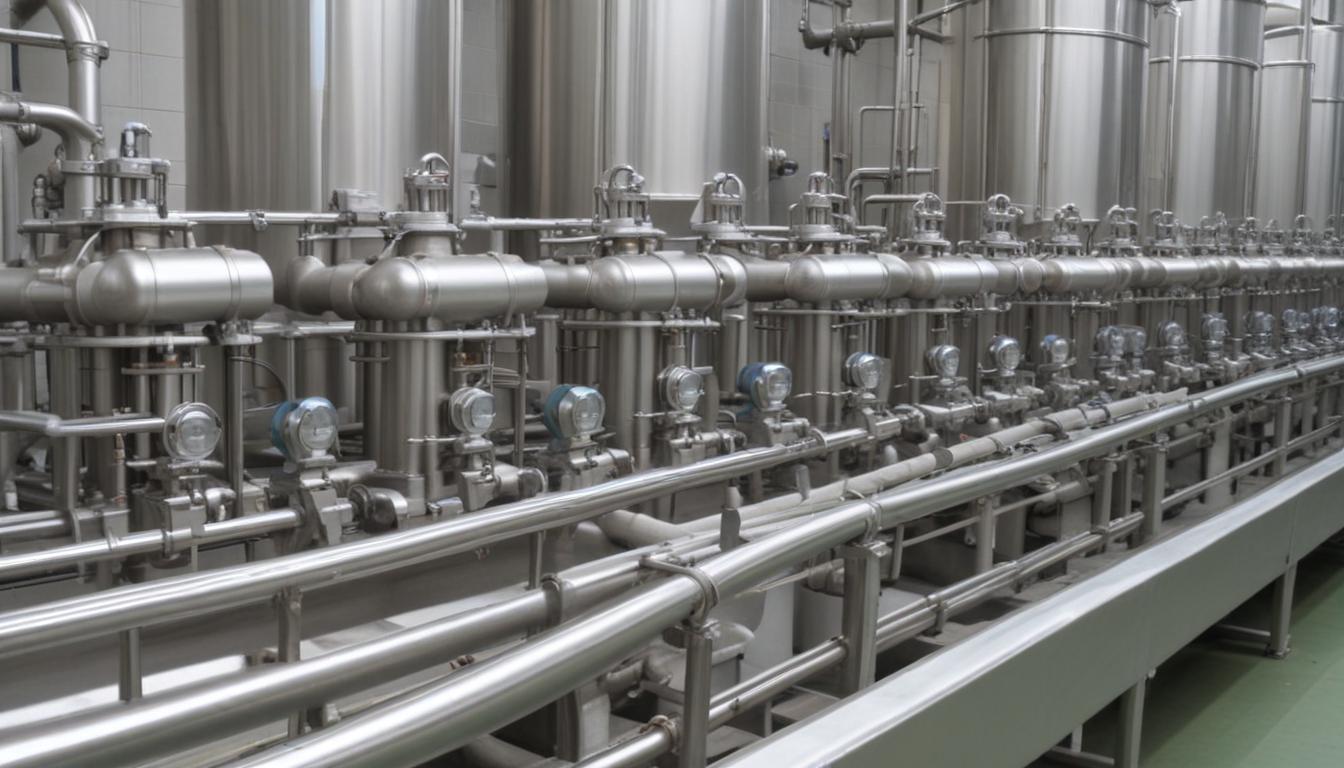 pumps used in the food preservation industry