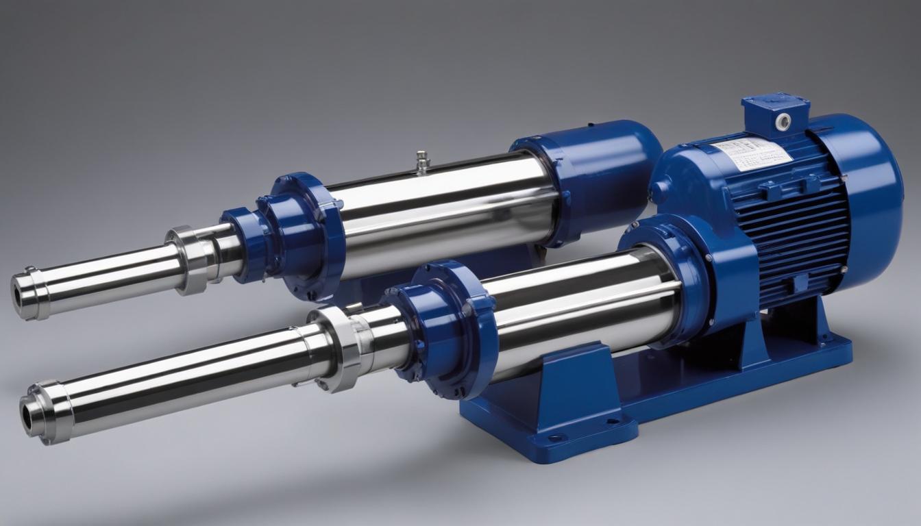Progressive cavity pumps for food and beverage applications