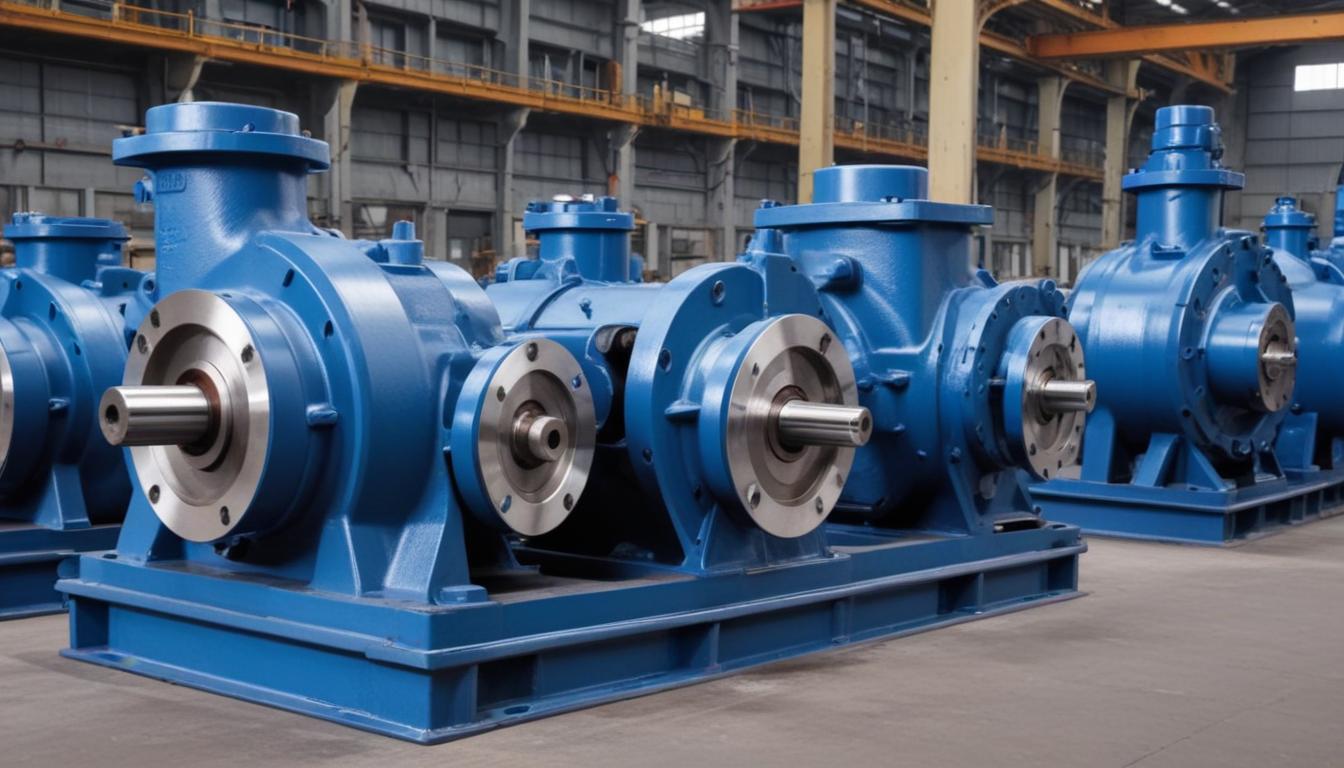 the benefits of using gear pumps in heavy industries