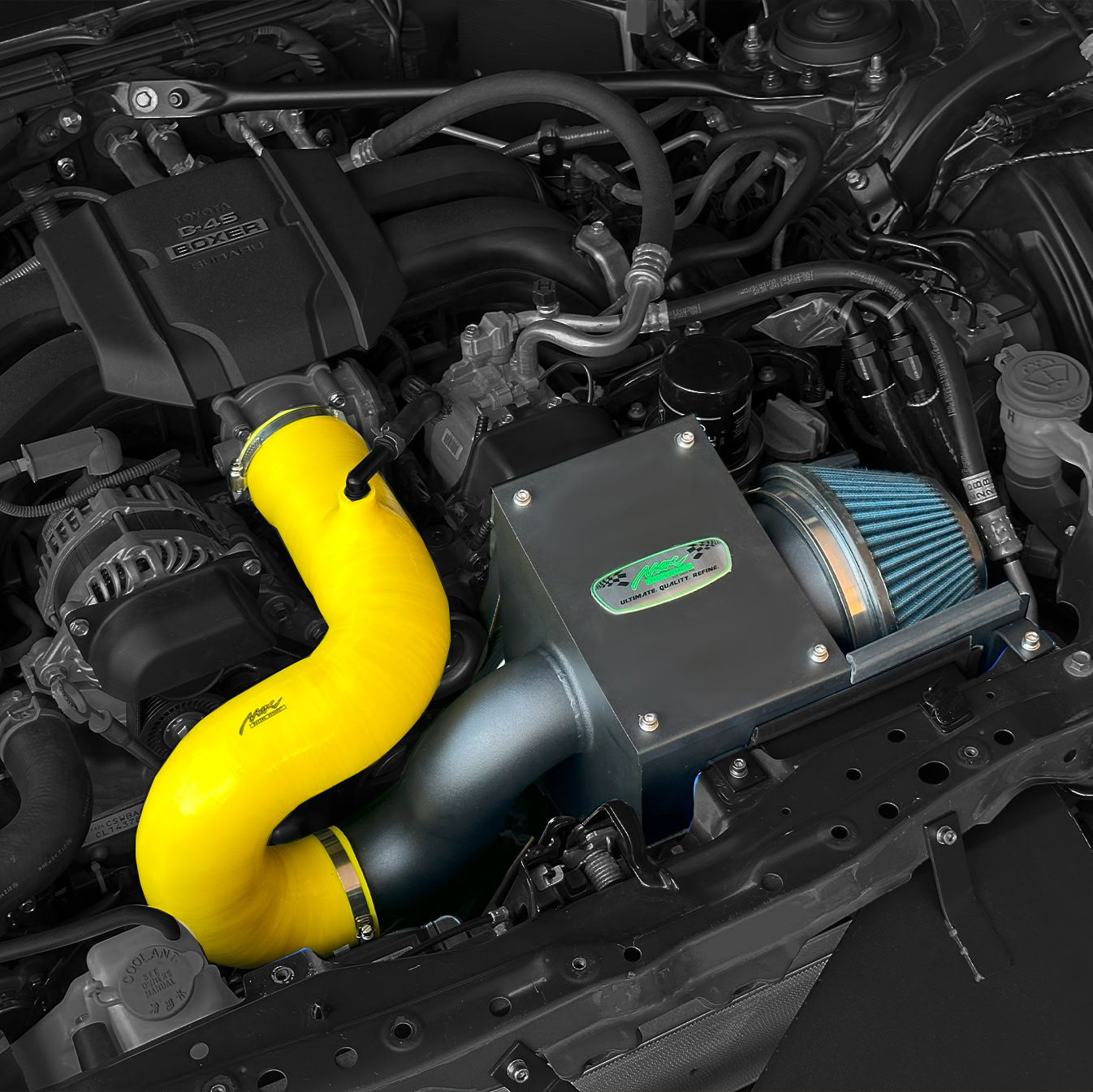 Toyota GR86 ZN8 Subaru BRZ ZD8 FA24 FA24D Engine with Max Racing Intake System and Air Duct 4