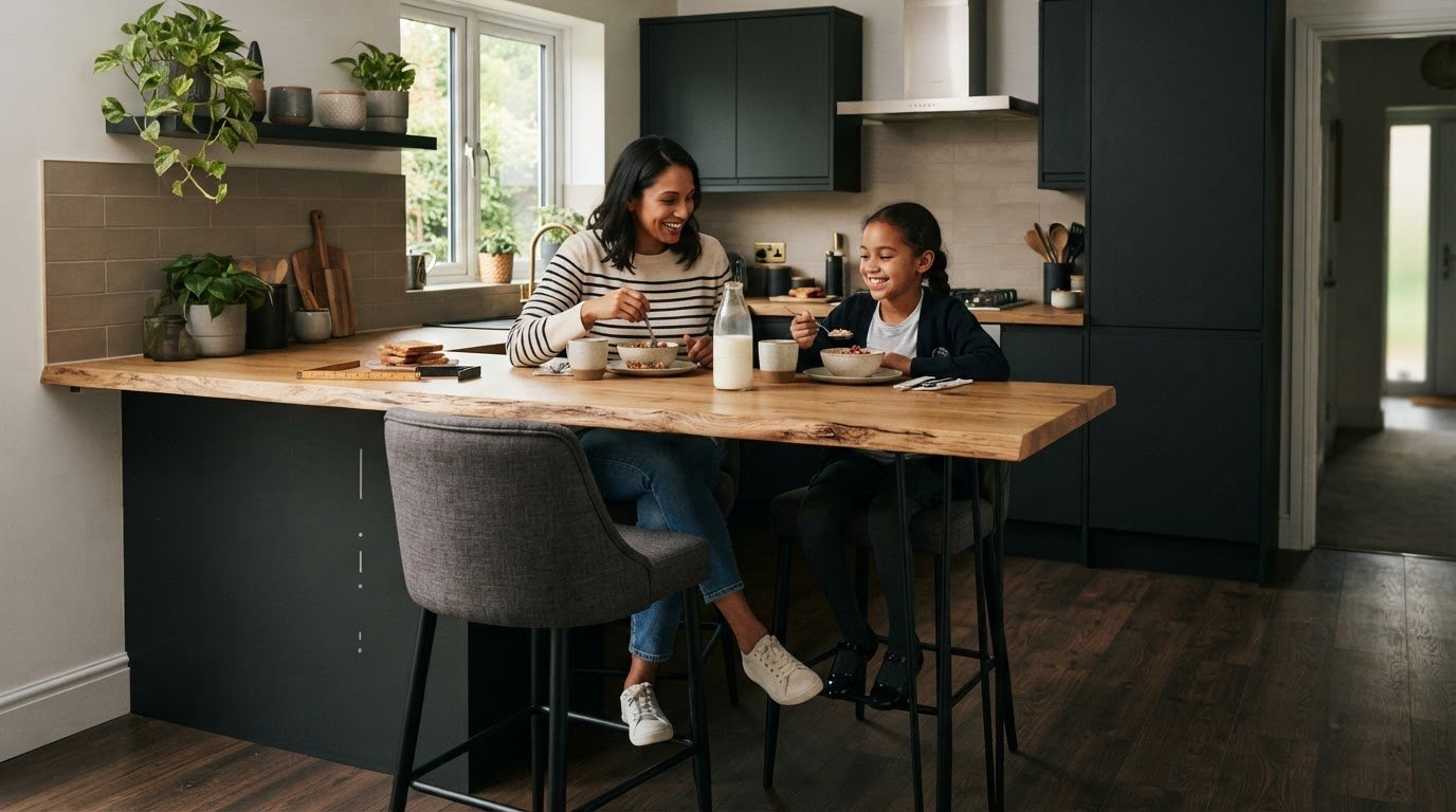 Standard Breakfast Bar Height in the UK: A Practical Guide