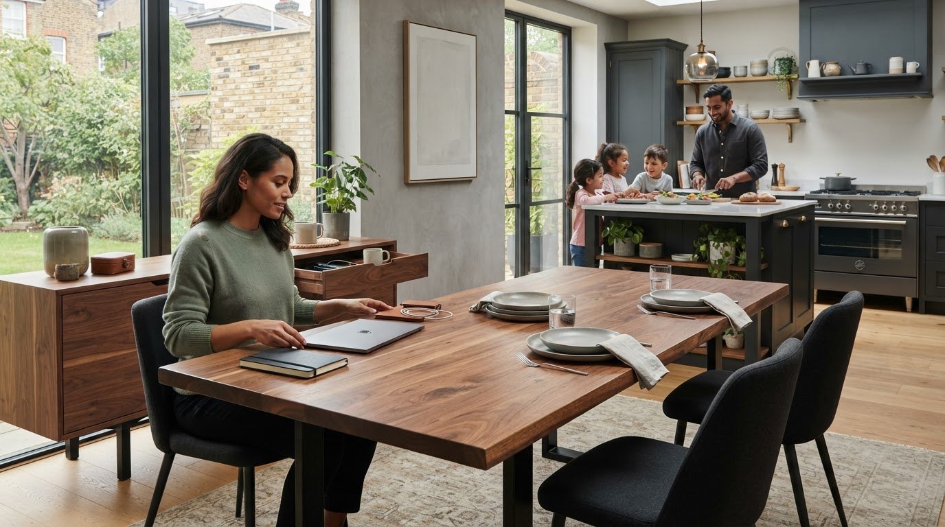 Designing a Dual-Purpose Dining and Workspace: A Practical Guide