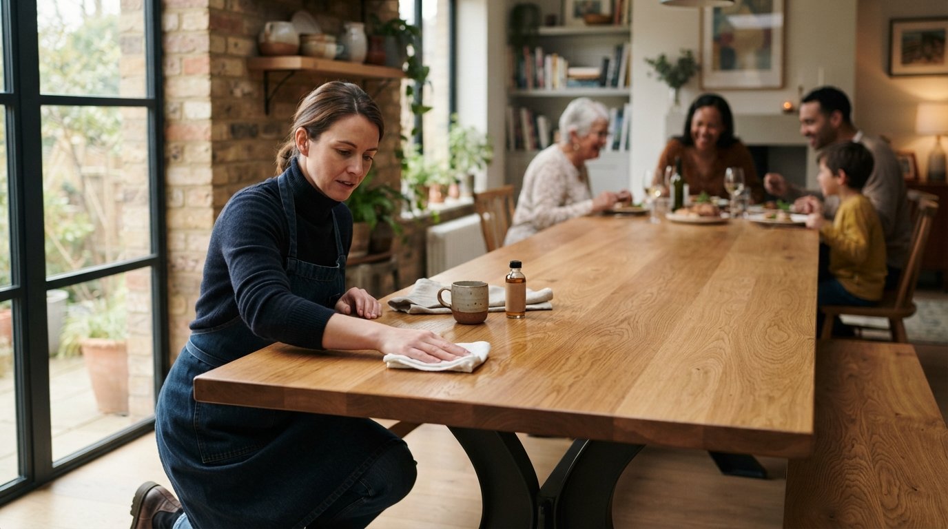 How to Maintain the Finish on a Solid Wood Dining Table: A Craftsman&rsquo;s Guide