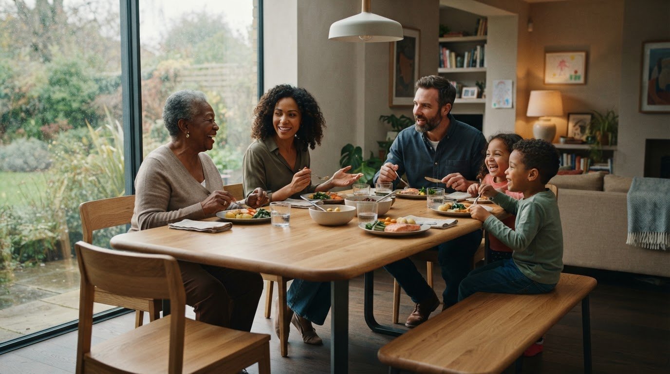 How a Well-Made Table Improves Family Meal Times